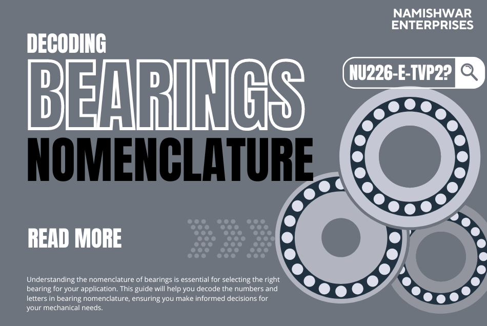 Bearings Nomenclature – What Do Those Numbers and Letters Mean?