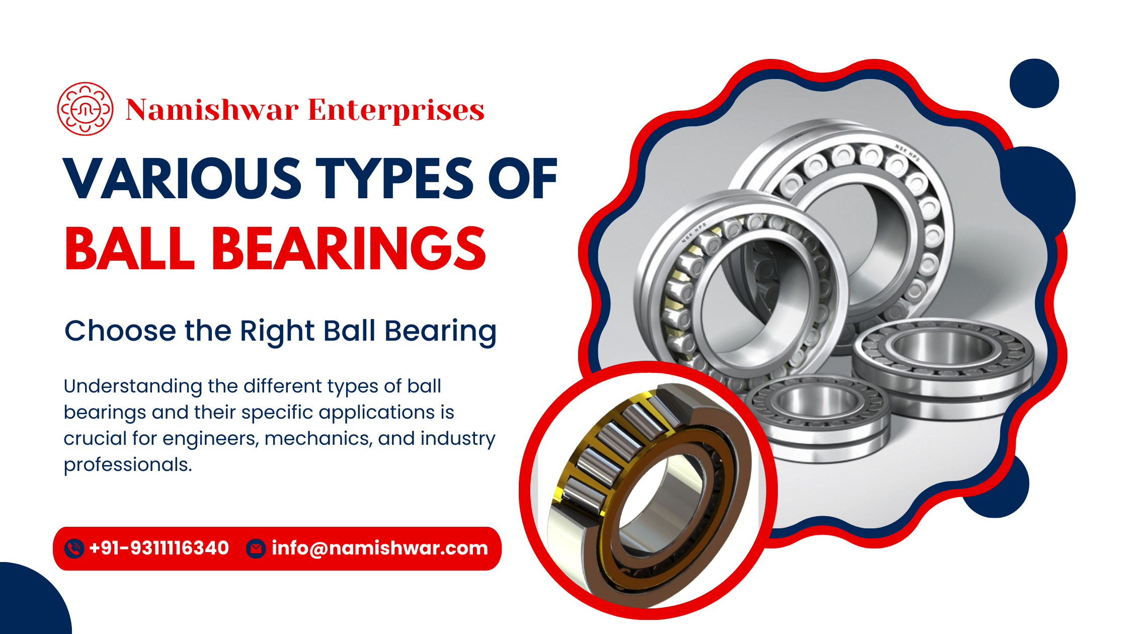 Deep Dive into the Various Types of Ball Bearings